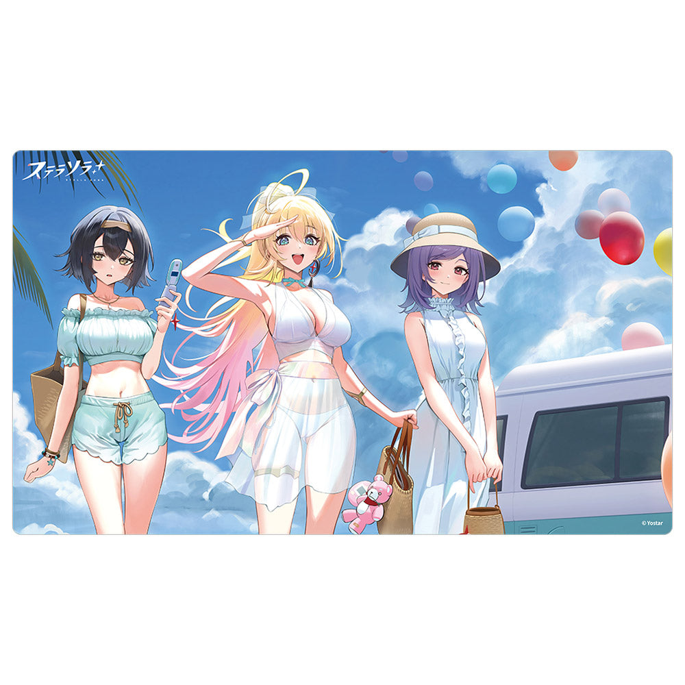 Stella Sora Original Illustration Summer Outfit Rubber Mat - Key-th