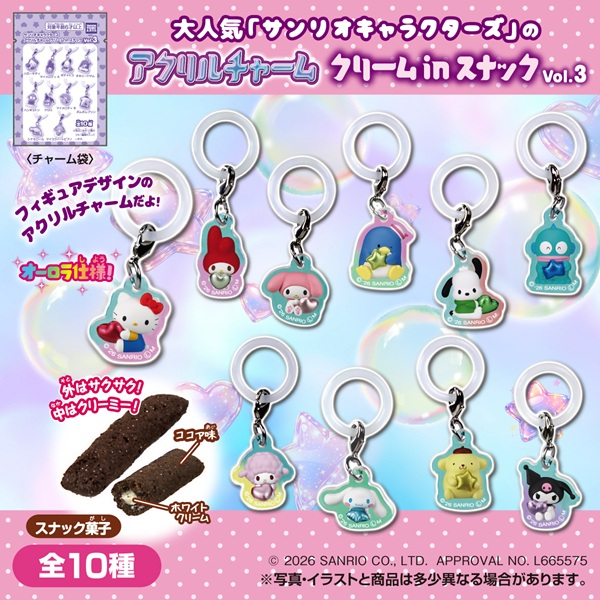 TAKARA TOMY A.R.T.S Sanrio Cream Snack 3