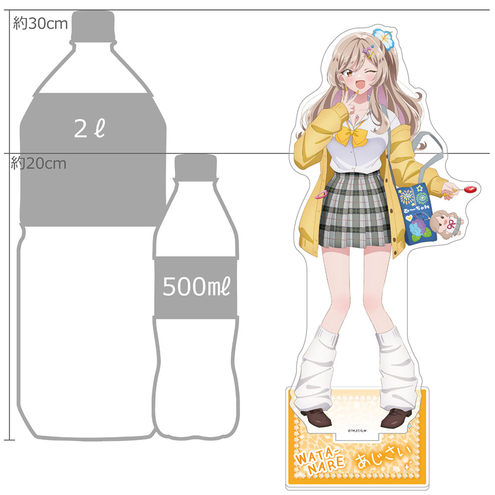 There's No Freaking Way I'll be Your Lover! Unless... Original Illustration Heisei Gal ver. Extra-Large Acrylic Stand Ajisai Sena - Key-th