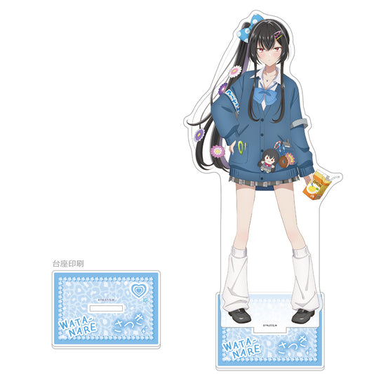 There's No Freaking Way I'll be Your Lover! Unless... Original Illustration Heisei Gal ver. Extra-Large Acrylic Stand Satsuki Koto - Key-th