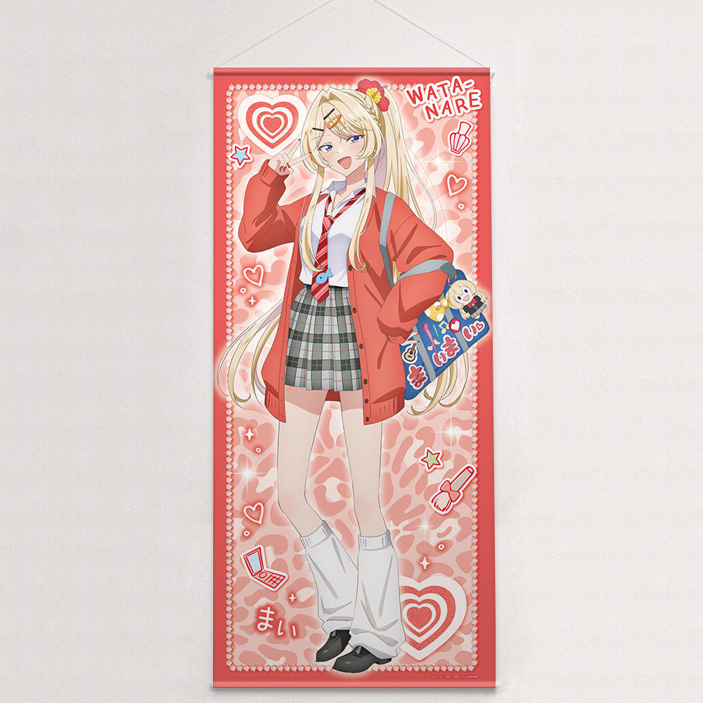 There's No Freaking Way I'll be Your Lover! Unless... Original Illustration Heisei Gal ver. Extra-Large Wall Scroll Mai Oduka - Key-th