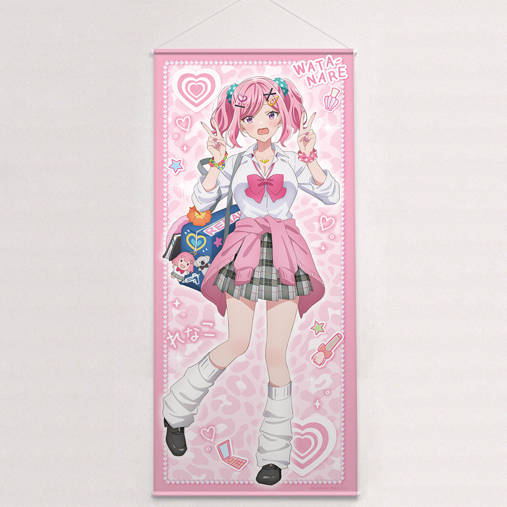 There's No Freaking Way I'll be Your Lover! Unless... Original Illustration Heisei Gal ver. Extra-Large Wall Scroll Renako Amaori - Key-th