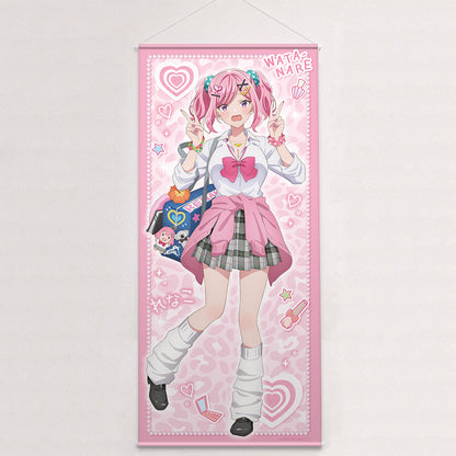 There's No Freaking Way I'll be Your Lover! Unless... Original Illustration Heisei Gal ver. Extra-Large Wall Scroll Renako Amaori - Key-th