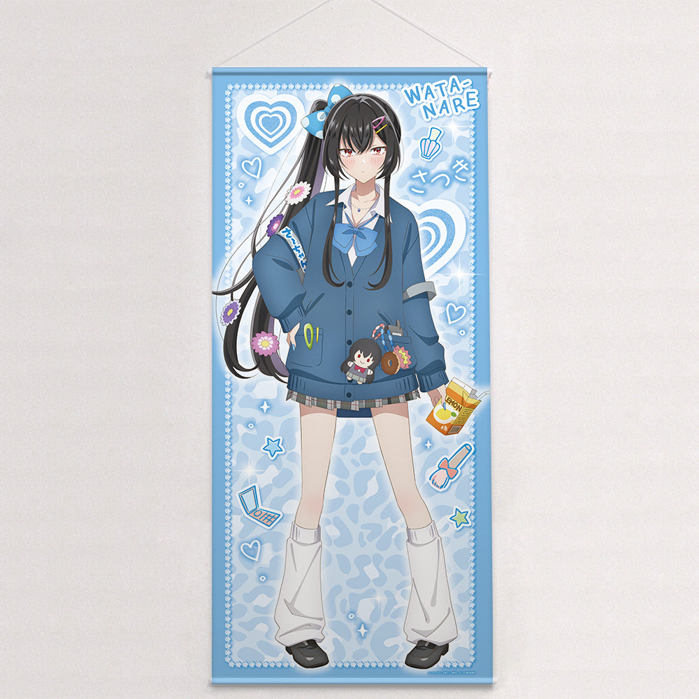There's No Freaking Way I'll be Your Lover! Unless... Original Illustration Heisei Gal ver. Extra-Large Wall Scroll Satsuki Koto - Key-th