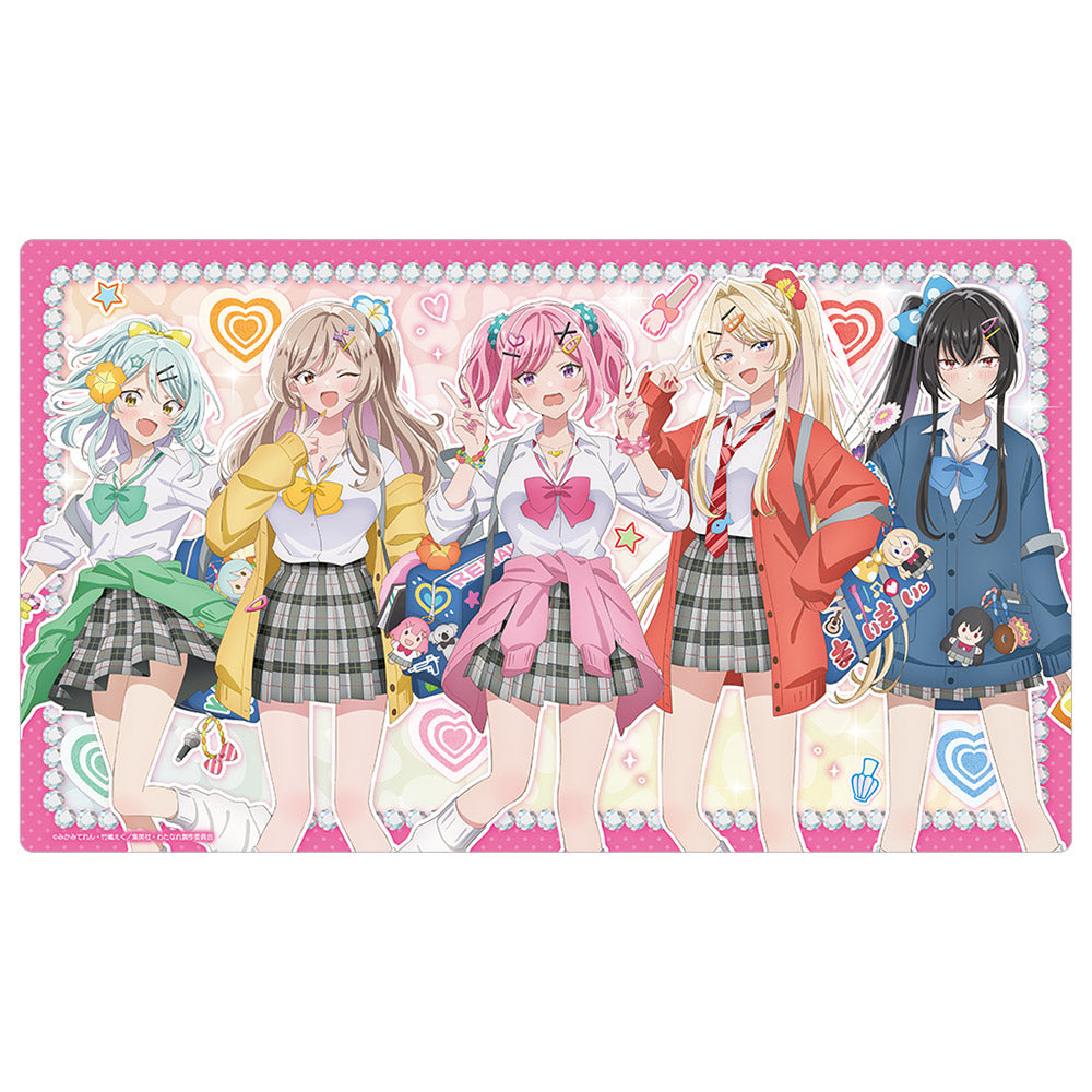 There's No Freaking Way I'll be Your Lover! Unless... Original Illustration Heisei Gal ver. Rubber Mat - Key-th