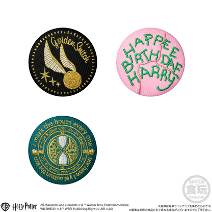 Tin Badge Harry Potter Embroidered Can Badge Biscuit - BANDAI Candy