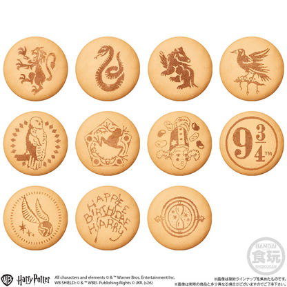 Tin Badge Harry Potter Embroidered Can Badge Biscuit - BANDAI Candy
