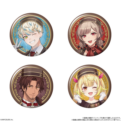 Tin Badge Nijisanji Can Badge Biscuit 4 - BANDAI Candy