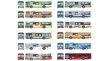 Tomytec The Bus Collection 34th Release (Cars & Motorbikes)