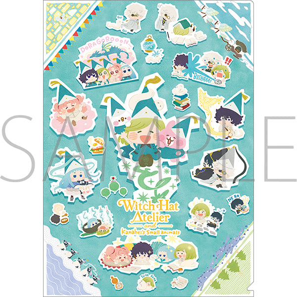Witch Hat Atelier x Kanahei's Small Animals Clear File Group Visual Ver. - Movic